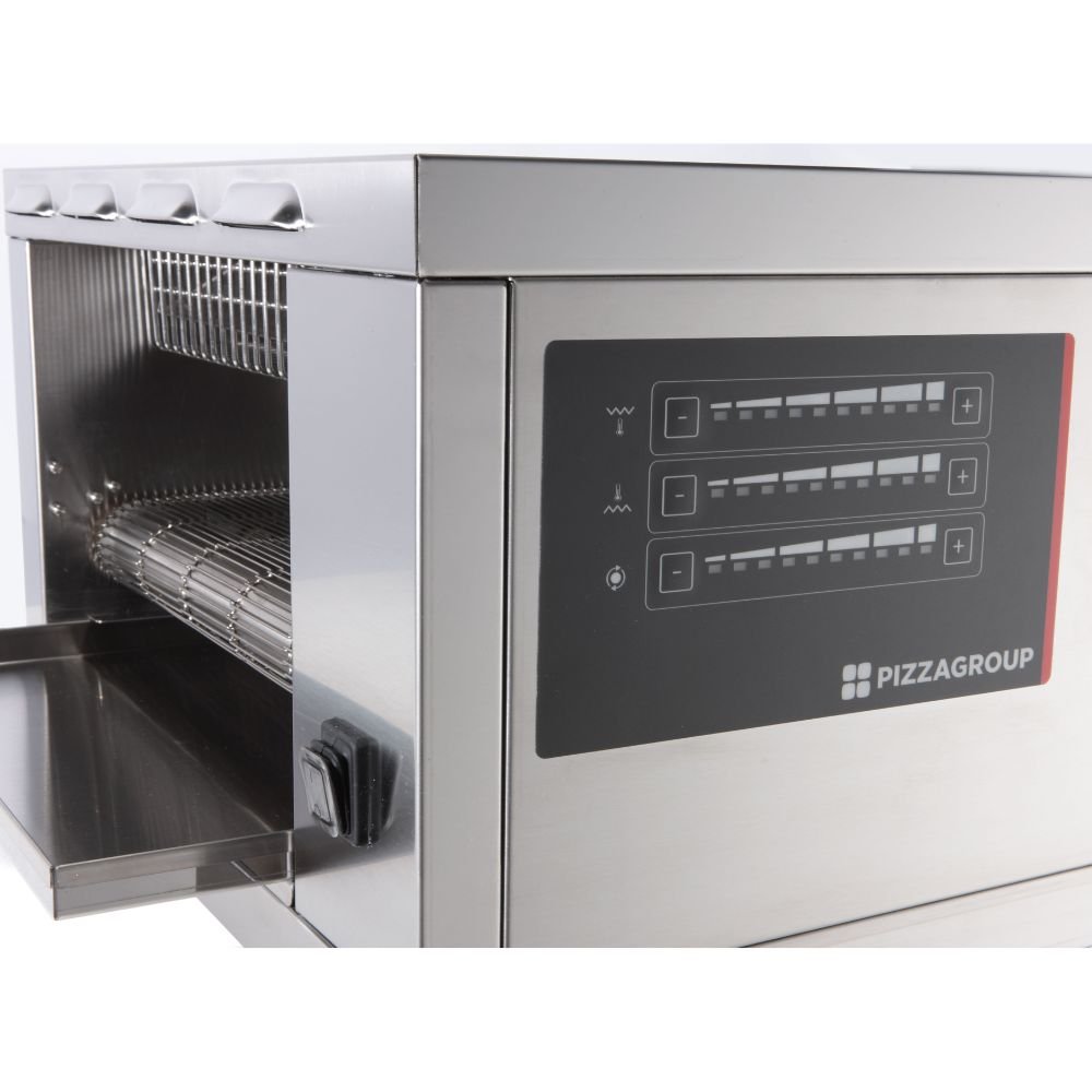 Pizza Group Durchlaufofen Flash – Infrarot, Backfläche 35 × 55 cm