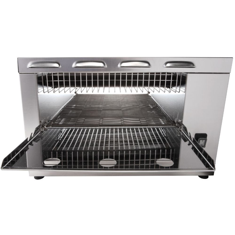 Pizza Group Durchlaufofen Flash – Infrarot, Backfläche 35 × 55 cm