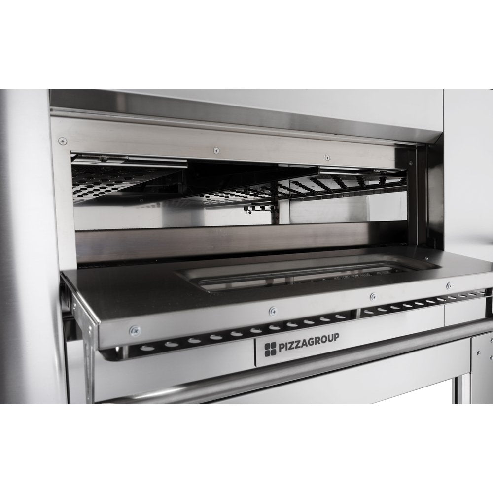 Pizza Group Durchlaufofen TNV-50E – elektrisch, Backfläche 50 × 85 cm