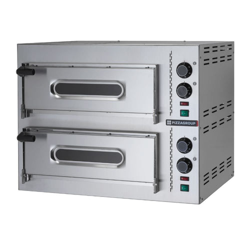Pizza Group Pizzaofen Compact M35/8-B – 2 × 1 Pizza à 34 cm, 230 V