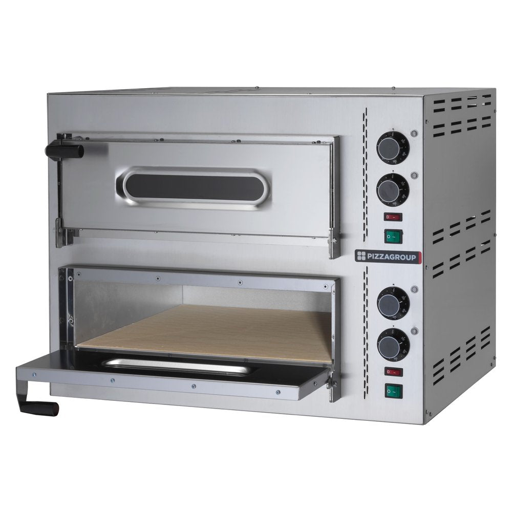 Pizza Group Pizzaofen Compact M35/8-B – 2 × 1 Pizza à 34 cm, 230 V