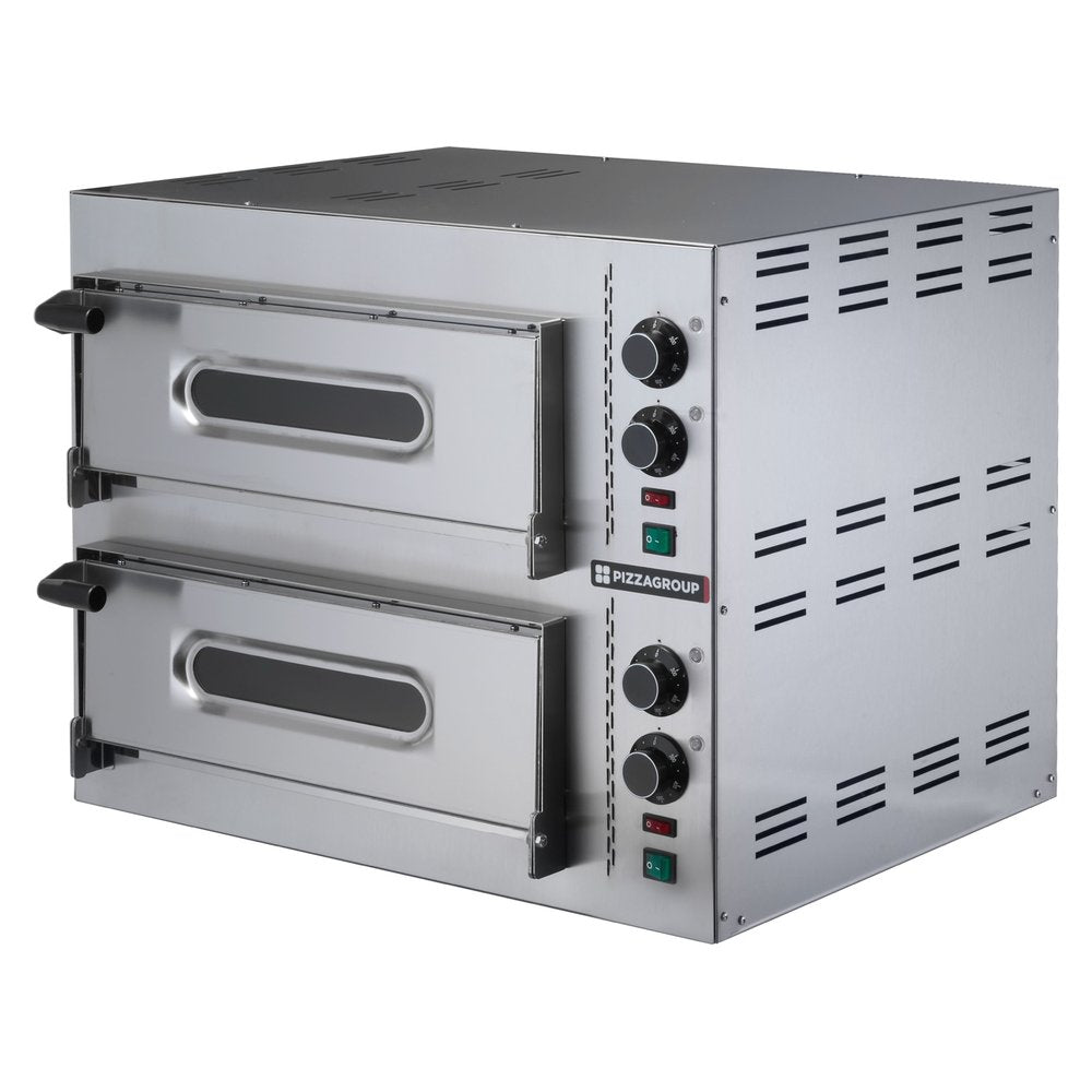 Pizza Group Pizzaofen Compact M35/8-B – 2 × 1 Pizza à 34 cm, 230 V