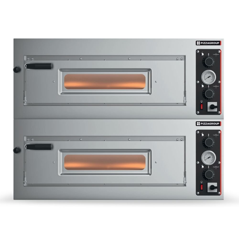 Pizza Group Pizzaofen Entry Max 12 – 2 × 6 Pizzen, mechanisch