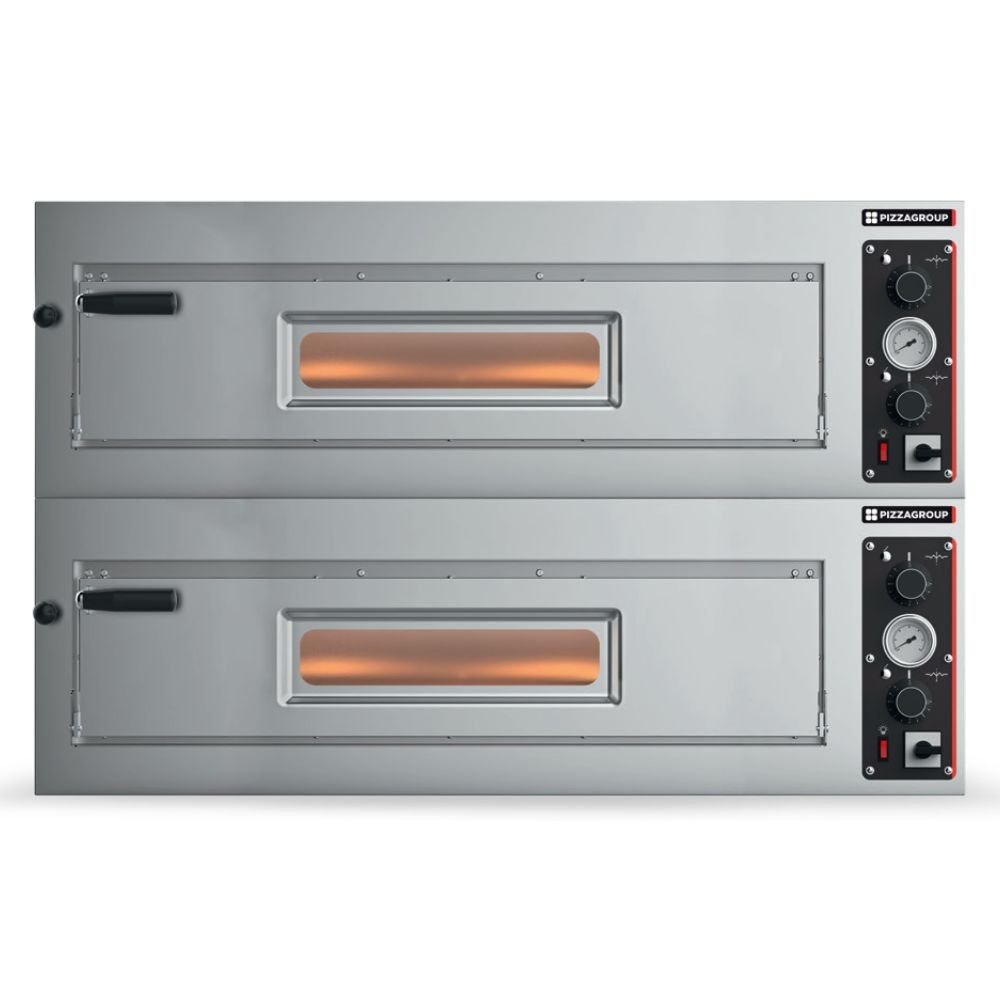 Pizza Group Pizzaofen Entry Max 12L – 2 × 6 Pizzen, mechanisch