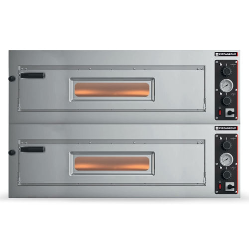 Pizza Group Pizzaofen Entry Max 12L – 2 × 6 Pizzen, mechanisch