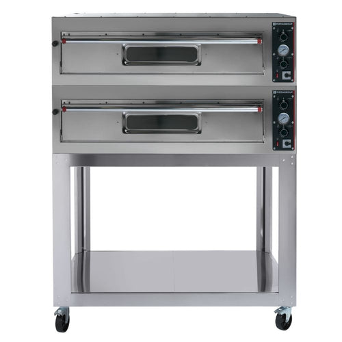 Pizza Group Pizzaofen Entry Max 18 – 2 × 9 Pizzen, mechanisch