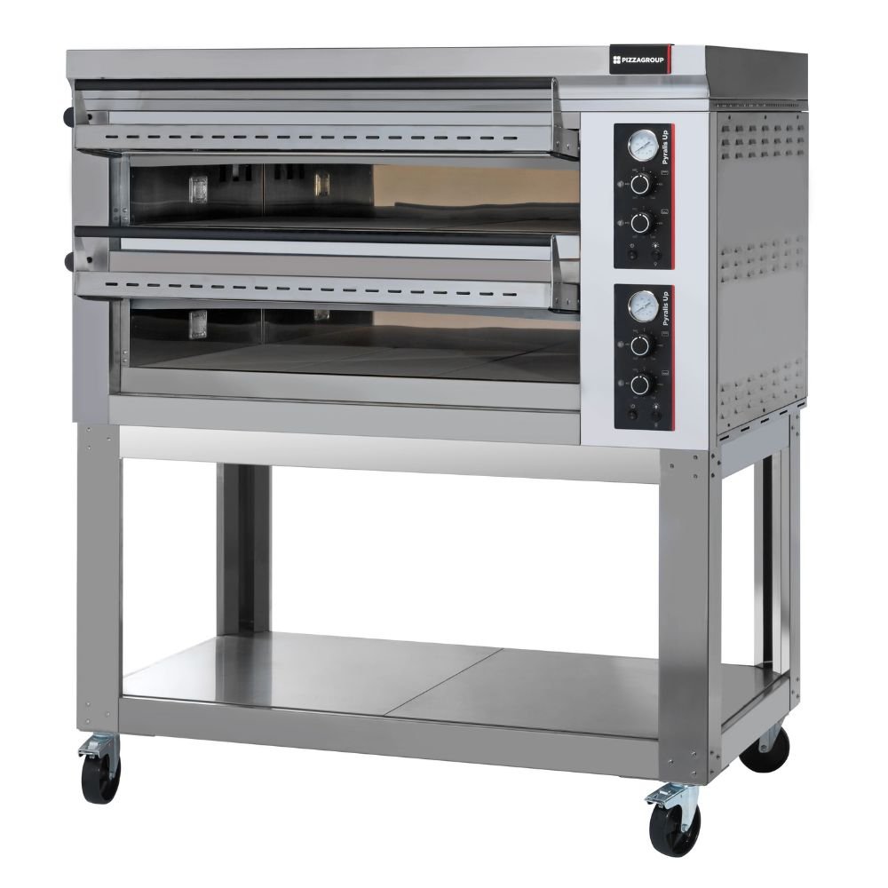 Pizza Group Pizzaofen Pyralis UP M12 – 2 × 6 Pizzen, mechanisch