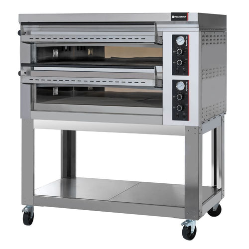 Pizza Group Pizzaofen Pyralis UP M8 – 2 × 4 Pizzen, mechanisch