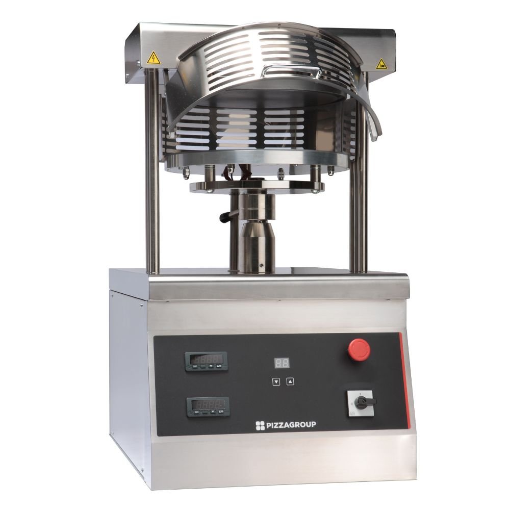 Pizza Group Pizzapresse PF 33 L – Pizza ohne Rand, Ø 33 cm, 400 V