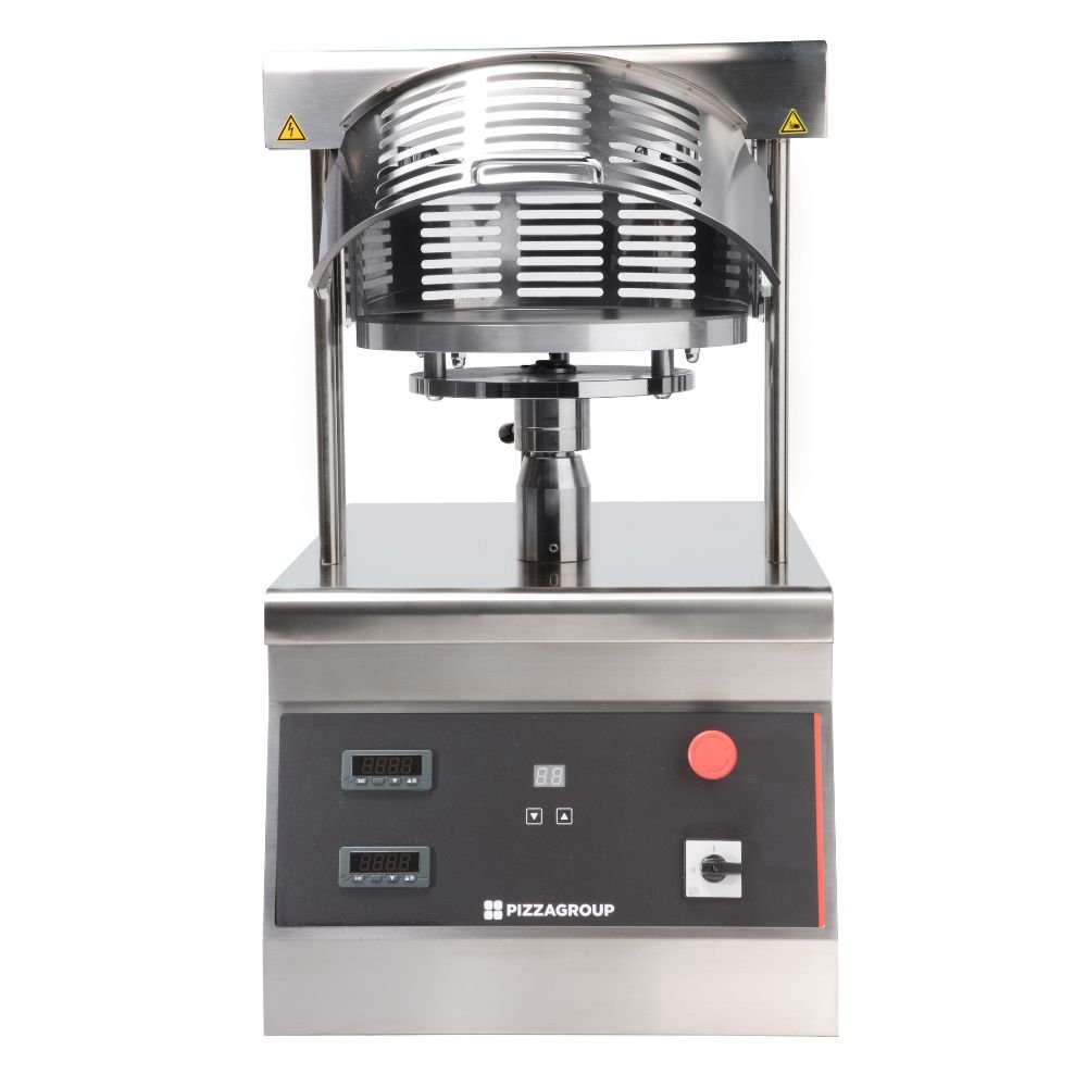 Pizza Group Pizzapresse PF 33 L – Pizza ohne Rand, Ø 33 cm, 400 V