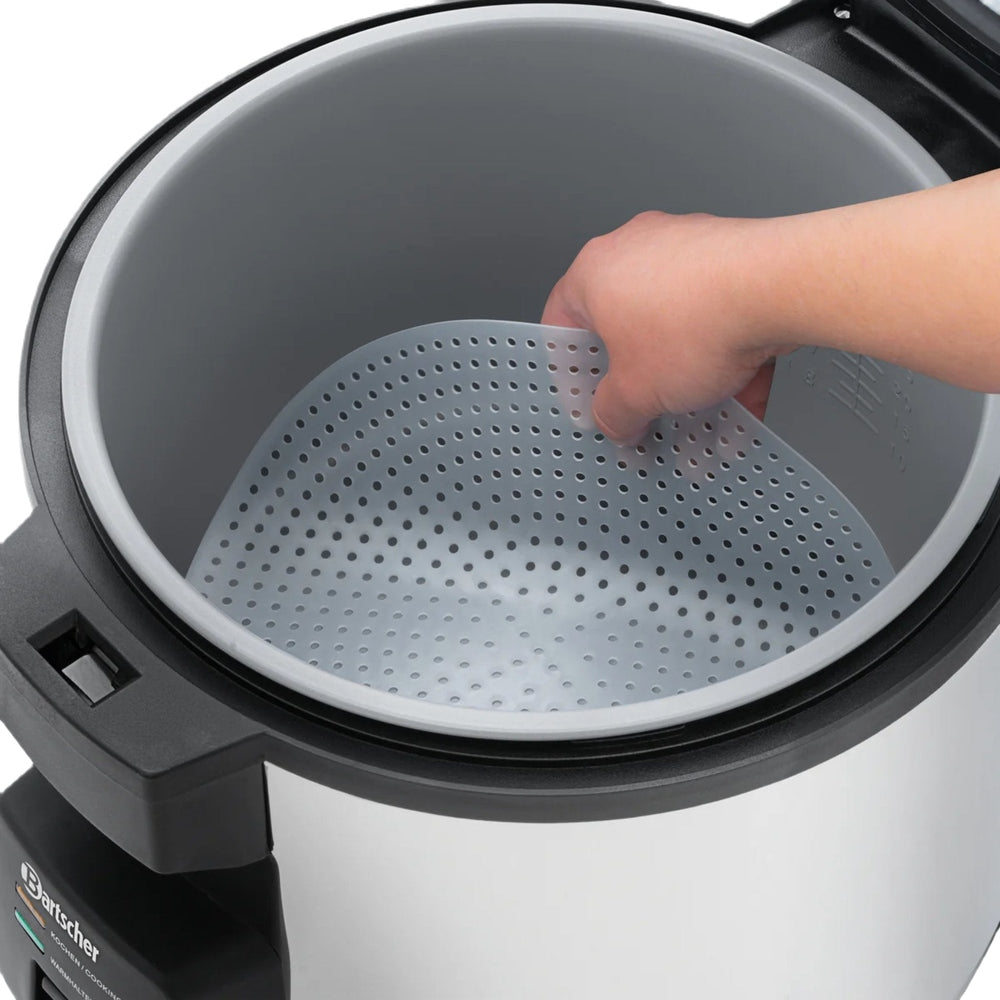 Bartscher Reiskocher 8 L – 25 bis 40 Portionen, mit Warmhalten Bartscher